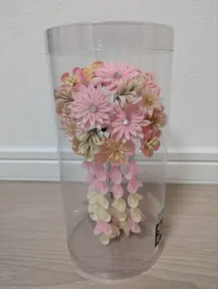 髪飾り ピンク 成人式 卒業式等に