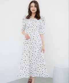herlipto Muguet-Printed Mermaid Dress - メルカリ