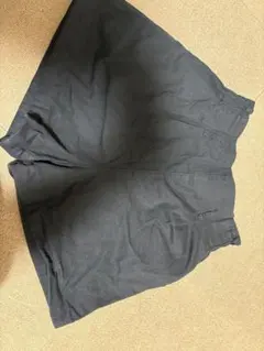 黒 コットン ショートパンツ