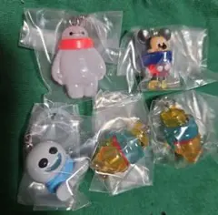 2/4まで！ディズニーキャラクター めじるしアクセサリー WINTER　5個