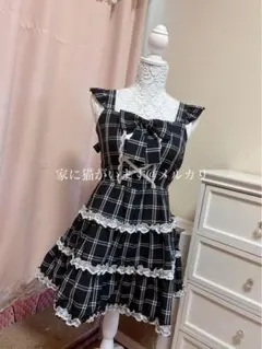 【Princess Melody】チェックキャミワンピース