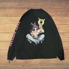 HUNTER×HUNTER ネオン Tシャツ プリント ブラック ロンT - メルカリ
