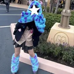 サリー　マフラーキャップ　レッグウォーマー