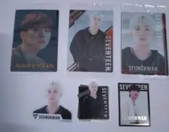 SEVENTEEN グミ・ウエハース トレカ＆ステッカー (スングァン) ①