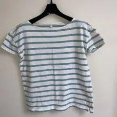 無印良品ボーダー 半袖 Tシャツ Sサイズのサムネイル