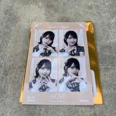 イコラブ　4カットフォトカードvol.3 ＝LOVE 佐々木舞香