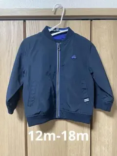 N.E.X.T Original ネイビーアウター スカジャン 12m-18m