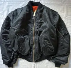 ALPHA MA-1 70s 80s USA製 デッドストック 3本タグ L