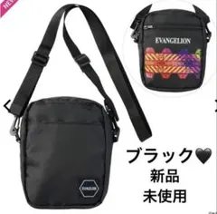 【エヴァンゲリオン30周年 】WORKMAN限定商品サコッシュ　ブラック ※品薄のサムネイル