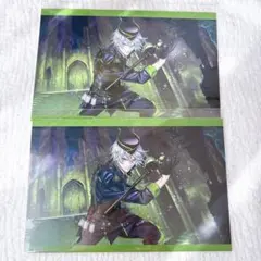 シルバー　AGF 寮服SSRカード　イラストカード　2枚　ツイステ