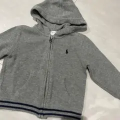 Ralph Lauren フード付きパーカー 24M グレー