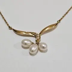 ミキモト K18WG ペンダントトップ パール7.7mm ダイヤ0.16ct - メルカリ