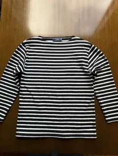 SAINT JAMES セントジェームス　ウエッソン　ボーダー　ブラック　T3