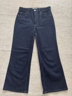 【美品】ZARA ワイドレッグデニム 38