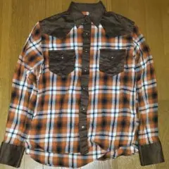 値下げ！ネルシャツ(古着)