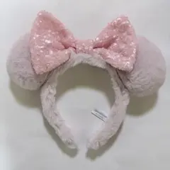 ミッキー耳風カチューシャ ピンク