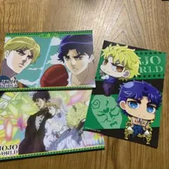ジョジョワールド コラボ フード 特典 1部 ブロマイド