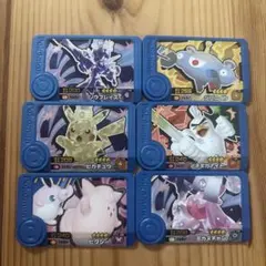 ポケモンフレンダ　トレジャー6枚セット　ピカチュウ、ソウブレイズ、ピクシーなど