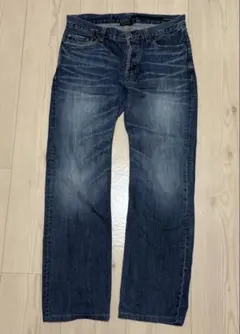 AZUL ダークブルー ストレートジーンズ 29 メンズ　アズール　デニム