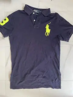 Polo Ralph Lauren ポロシャツ ネイビー 蛍光イエローのサムネイル