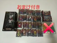 【おまけ付き】スパイダーマン・ヴェノム フィギュアセット ベアブリック　マーベル