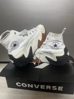 コンバース ランスターモーション ハイカット　ホワイト