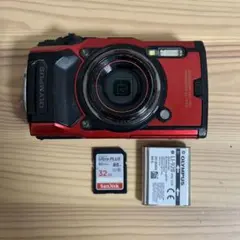 ラ*パ様 OLYMPUS TOUGH TG-6 4K 赤　動作品のサムネイル