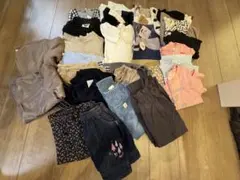 子供服まとめ売り　30点　女の子　120センチ　新品あり