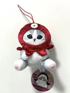 モフサンド mofusand 海の生き物にゃん～和～ マスコット レッド 新品