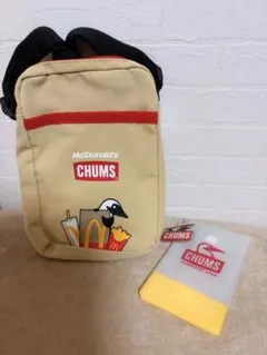 【未使用】マクドナルド　チャムス　ショルダーバッグ＆マルチケース