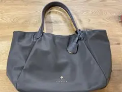 LANVIN ランバン イタリア製 本革レザー ラージ トートバッグ 紺