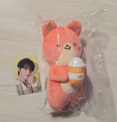 ATEEZ HONGJOONG カップスリーブキーリング ぬいぐるみ - メルカリ