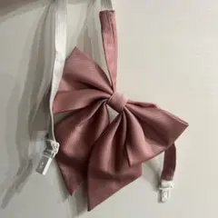 ピンクリボン 調整可能ストラップ付き