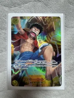 ONE PIECEカードゲーム　神の島の冒険　モンキー・D・ルフィ　SEC