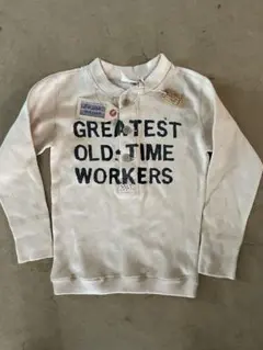 waffle可愛いロゴ長袖トレーナーL新品