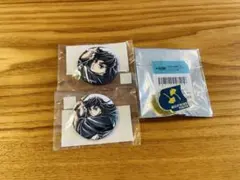 鬼滅の刃 コミケWEBSHOPくじ 時透無一郎　缶バッジ2種 柱展 ピンズ