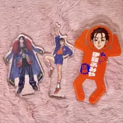 スペシャルお値下げ♡カリスマ 伊藤ふみや アクリルスタンド＆バッジ 3点セット