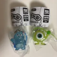 ピクサーキャラクターぷくちゃーむ サリー、マイク2点セット