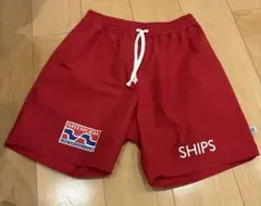SHIMODA LIFE SAVING CLUB ショートパンツ 赤