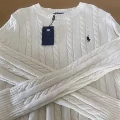 POLO Ralph Lauren ケーブルニット / セーター 長袖 XL