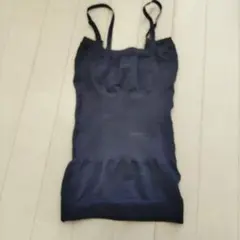 黒 ストラップ付き ボディスーツ