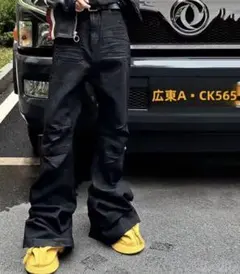 Iライン　ブーツカットデニム　ワックス