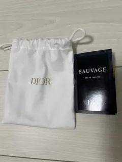 Dior ノベルティ ポーチ SAUVAGE 香水サンプル セット ソバージュ