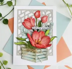 【新品未使用】ちゅうりっぷ⑤　カッティングダイ