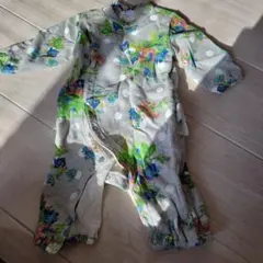 Hakka Baby 花柄ロンパース S