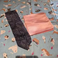 ネクタイ&ハンカチセット 8 JIM THOMPSON