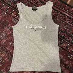 polo jeans grey tank