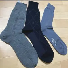 メンズ　靴下　BURBERRY　バーバリー　ソックス　25サイズ　他の靴下　3点