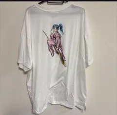 幽遊白書プリント刺繍半袖Tシャツ　レディース4L