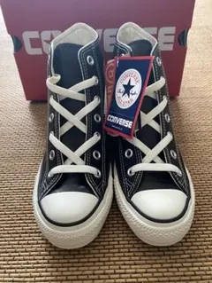 ⭐︎新品未使用⭐︎コンバースオールスター23cm オリーブグリーンレザー　ハイカット